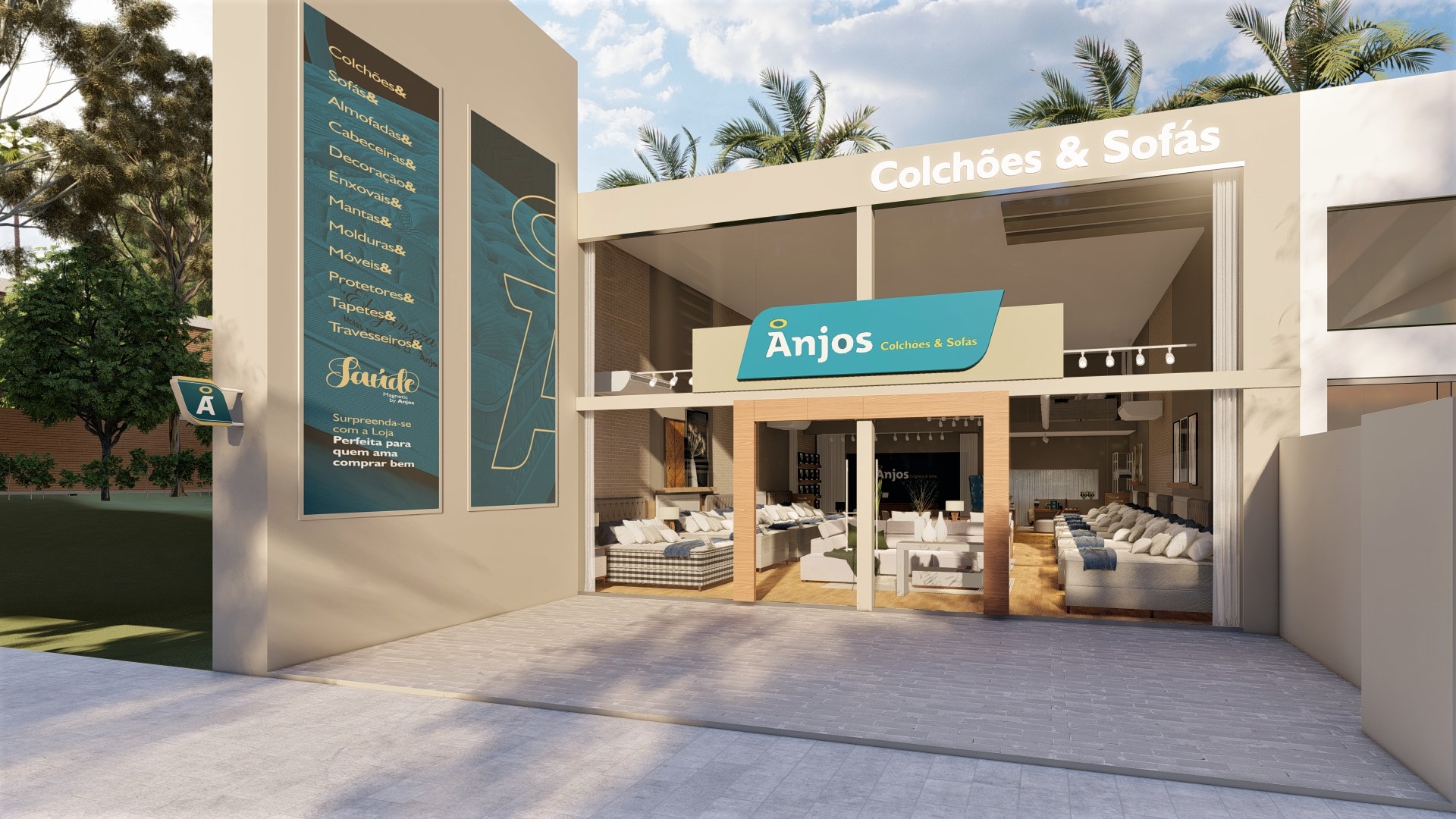 Franquia de Sucesso Loja de colchões e sofás abre unidade no bairro